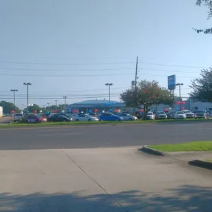 Front of the dealership.
