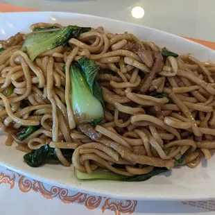 This noodle dish, with pork and bok choy, was a huge disappointment. The noodles had no texture nor flavor.