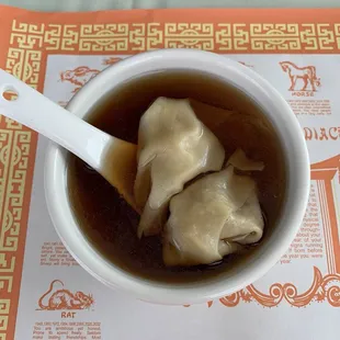Shanghai-Style Wonton Soup. Phenomenal!