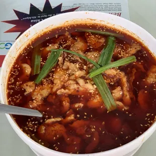 Spicy Fish Stew (a/k/a Boiled Fish in Red Chili Oil)! Phenomenal!