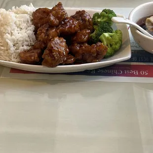 General Tso's Chicken Combo