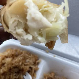 More chicken in Spring roll