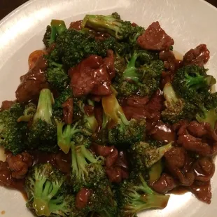 Beef with broccoli