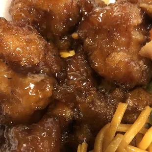 Orange chicken
