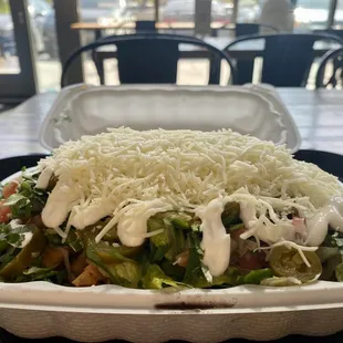 Chicken burrito bowl - Stacked! Always my favorite