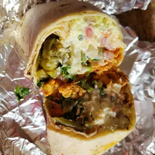 Grilled Chicken Burrito