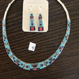 Inlay necklace