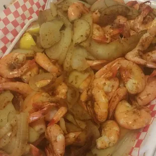 Steamed Shrimp