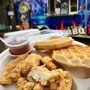 Chicken &amp; Waffles