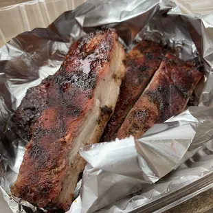 Pork spare ribs