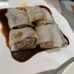 Rice roll beef