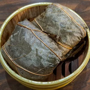Lotus Leaf Sticky Rice $7.95 as of 11/28/24
