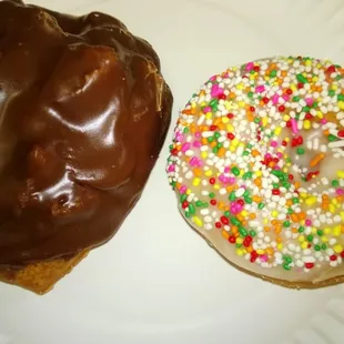 Old Fashion Bars and a Sprinkled Doughnut Hole