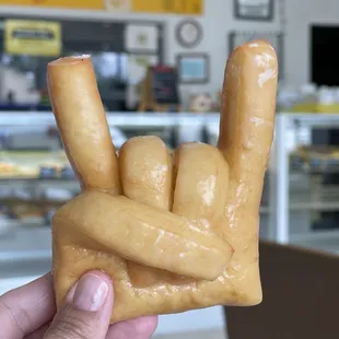 Texas longhorn donut