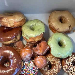 Freshly made donuts