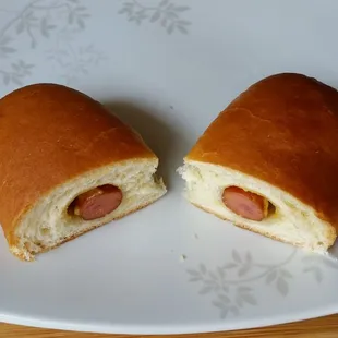 Sausage &amp; cheese kolache ($1.50 w/ tax)