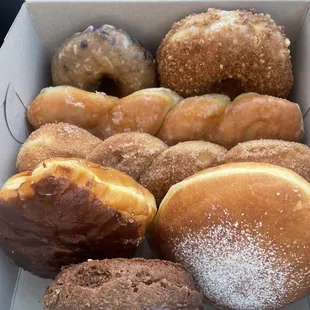 Good donuts but were all cold