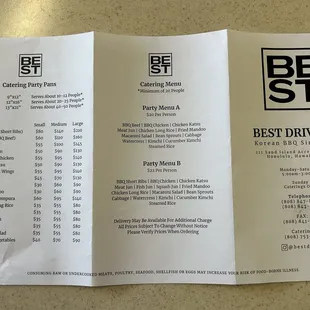 Takeout menu 11/24/24 (1 of 2)