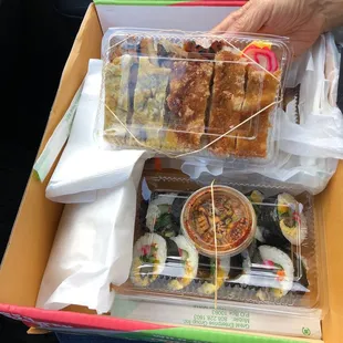 Kimbap, mini bentos