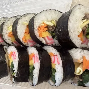 Korean sushi