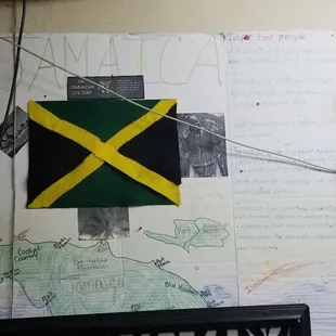 The wall inside