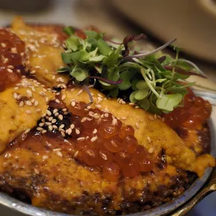 Uni dynamite fried rice... decadent