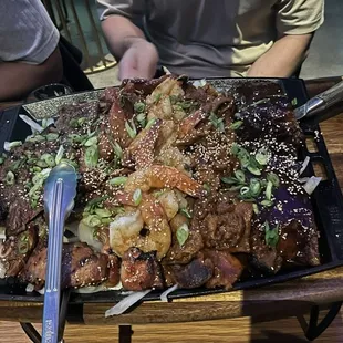 BBQ platter