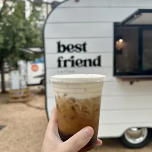 Vanilla cold cream cold brew!