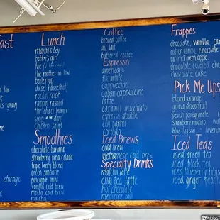 Menu!!