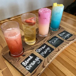 Pick me up juice flight