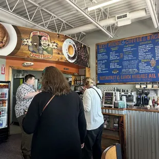 Inside of restaurant
