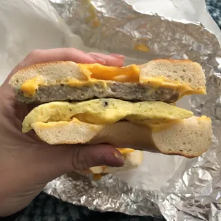 The Crazy B Breakfast Sandwich