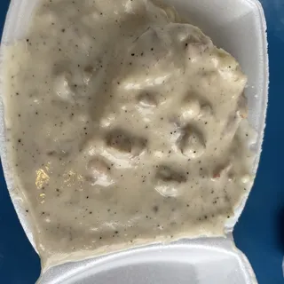 Homemade Biscuits and Sausage Gravy Breakfast