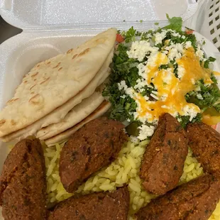 Falafel plate