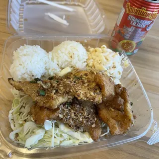 Grilled Fish with Garlic