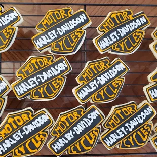 harley davidson cookies