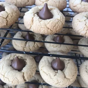 Amazing peanut butter blossoms!  Seriously recommend!