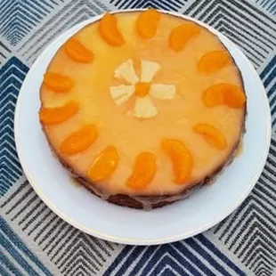 Citrus fruit cheese cake (7") -- $25