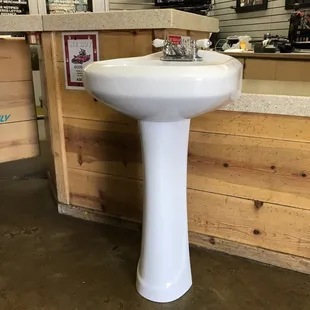 And, yes...this is a sink, Best Jewelry and Loan is so imaginative, they can create a a financial future for just about everyone.