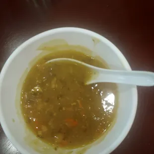 Chicken vegetable Herb Soup. Excellent!!