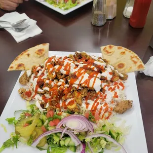 salads, food