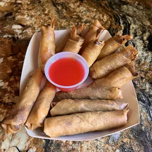Lumpia (pork &amp; shrimp) are delish!