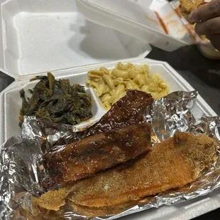 Catfish (not swai) with ribs