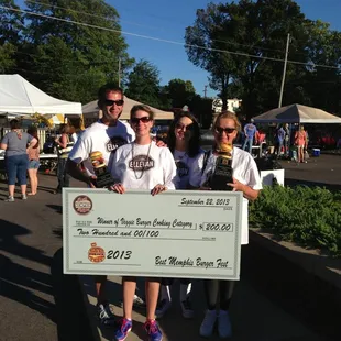 First and Second place :-)