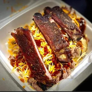 Brisket and Rib Potato