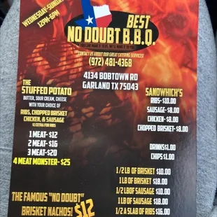 Menu 2022