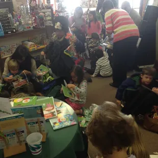Children&apos;s story time on Saturday morning at Best of Books in Edmond.