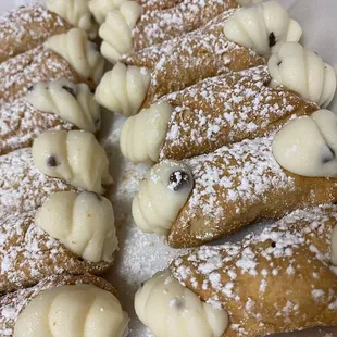 Canoli w/ chocolate chip filling