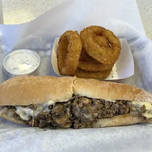 Bomb Steak Onion Rings