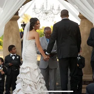 They built all of this from scratch, this was a completely empty outdoor space